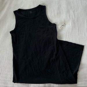 Daily Ritual Black Casual Midi Dress